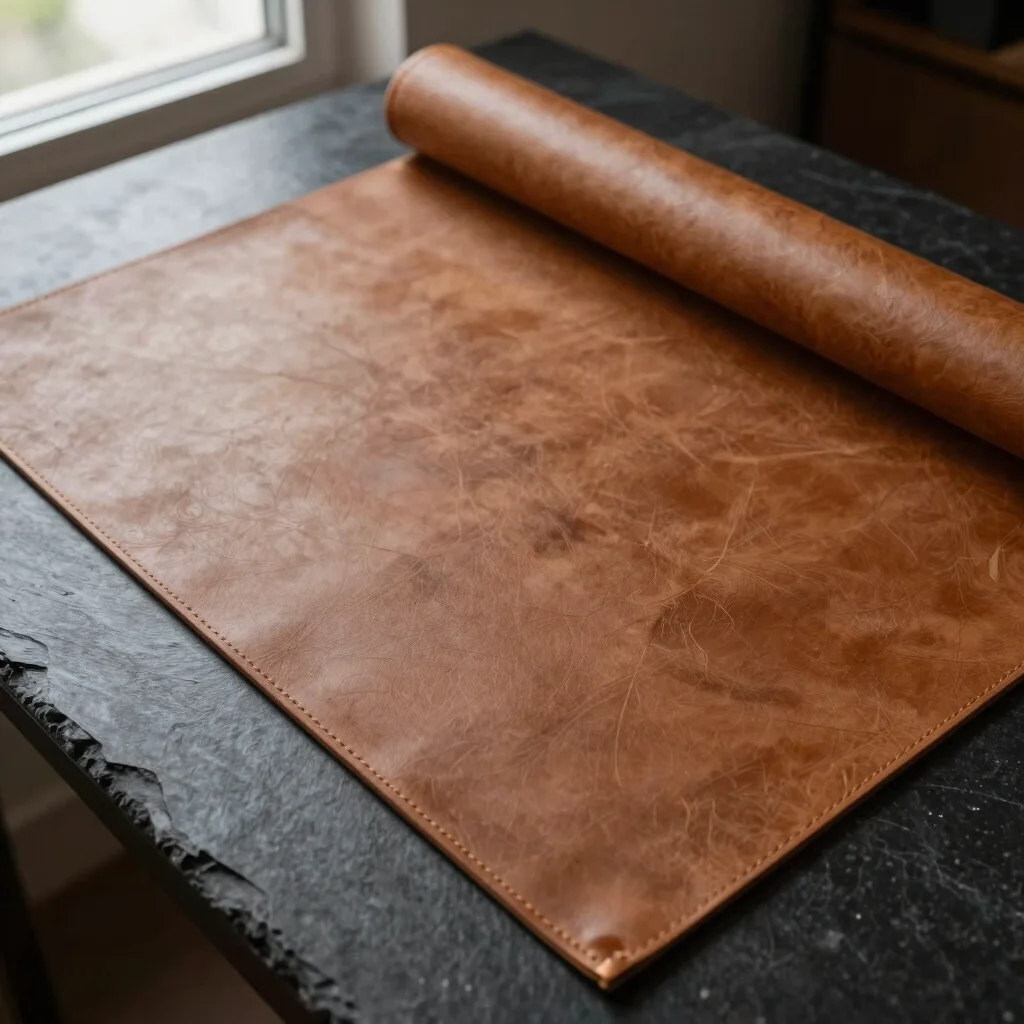 The Heirloom Leather Desk Mat